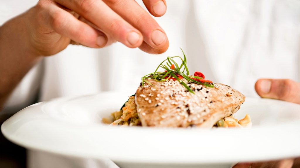 El arte culinario persiguió durante su evolución el concepto de belleza propia